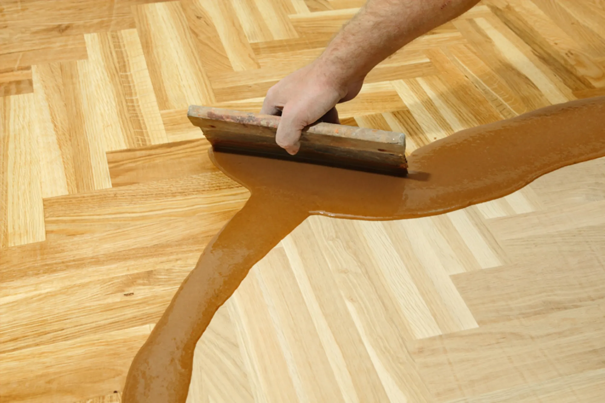 Floor water damage restoration St. Louis