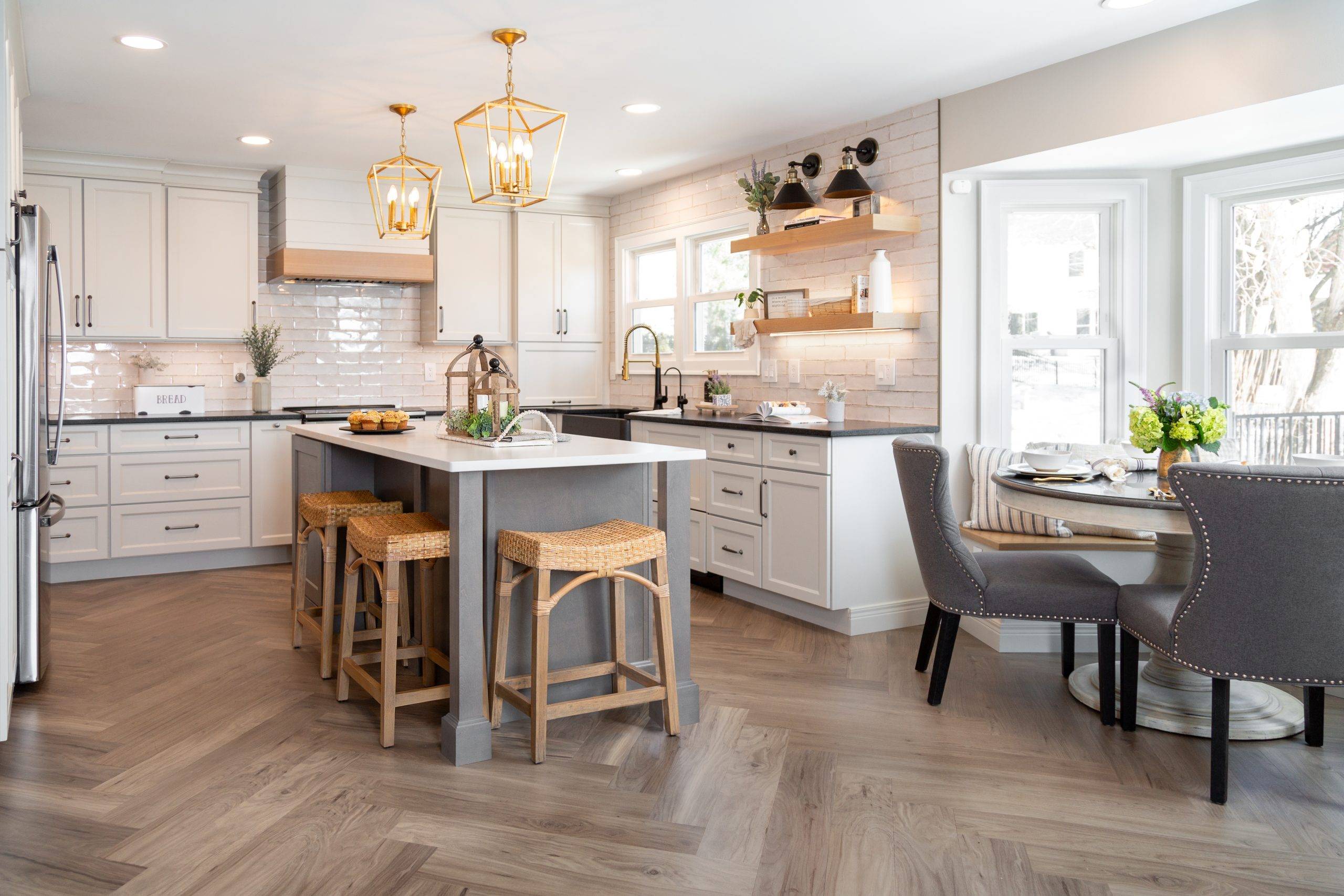 Tile floor installation in St. Louis