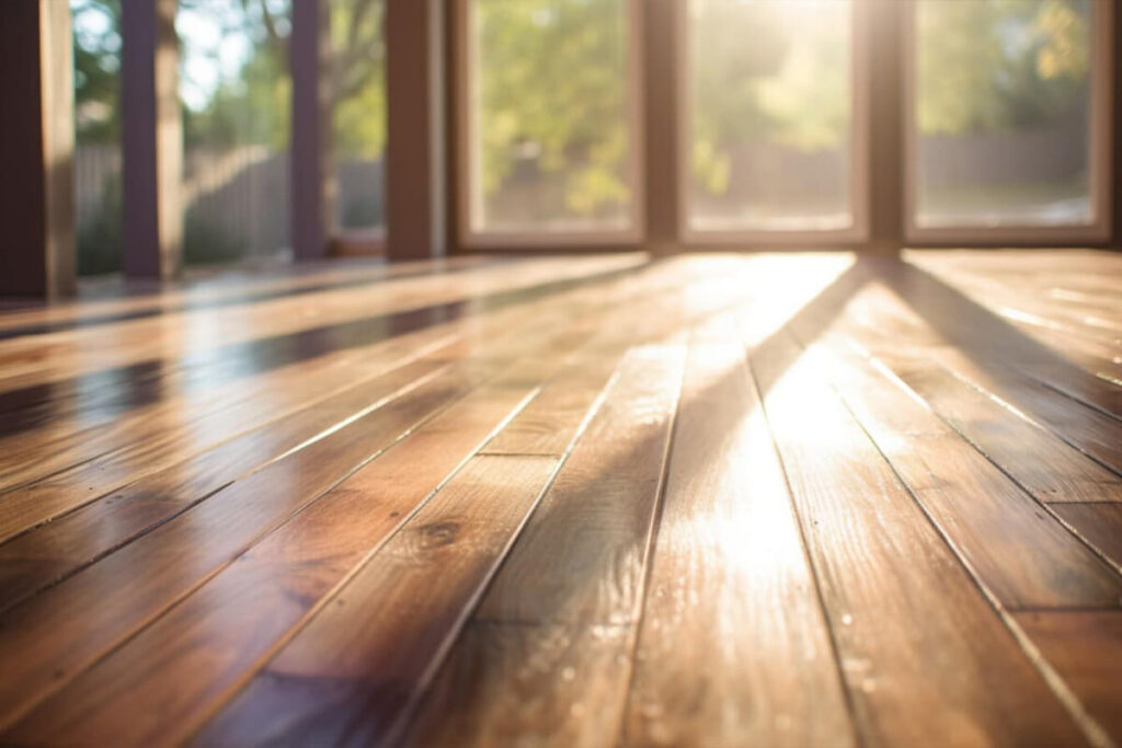 Sunlight & UV Fading wood flooring