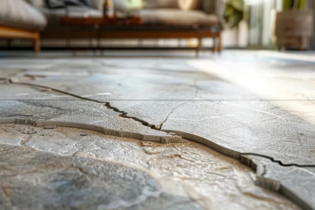 tile cracking reasons