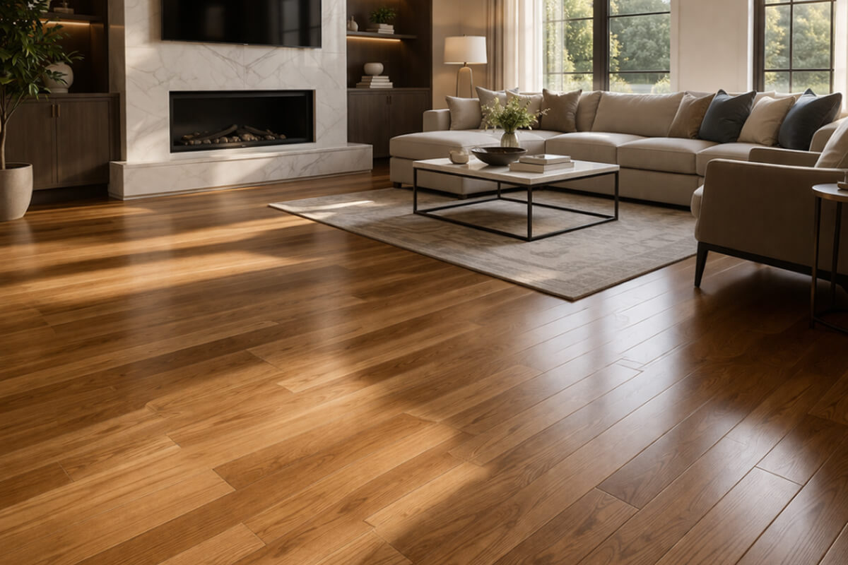 Water damage floor repair in st. louis