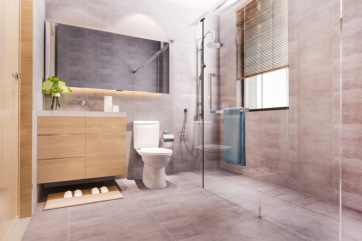 bathroom flooring st. louis