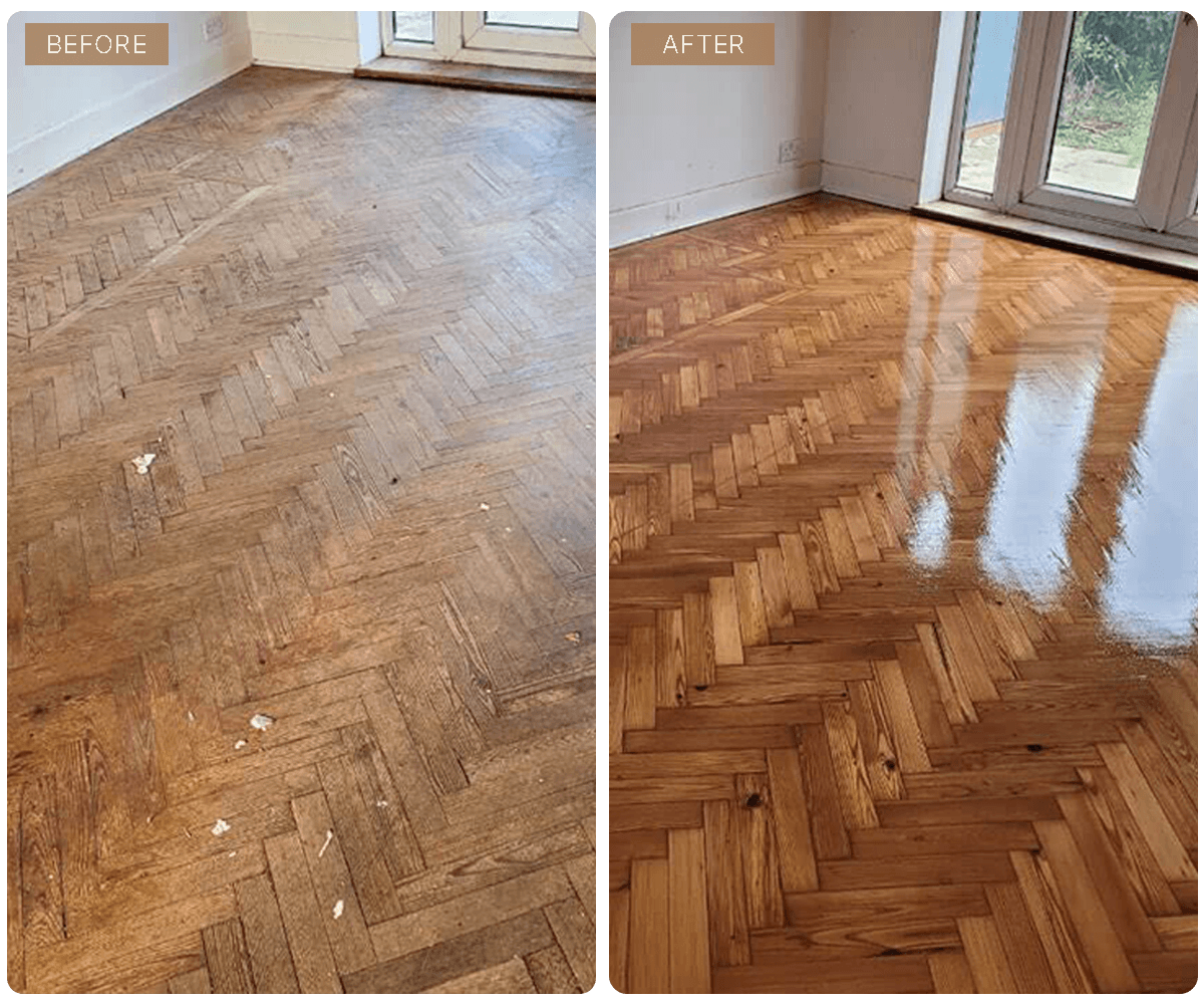 Refinishing flooring
