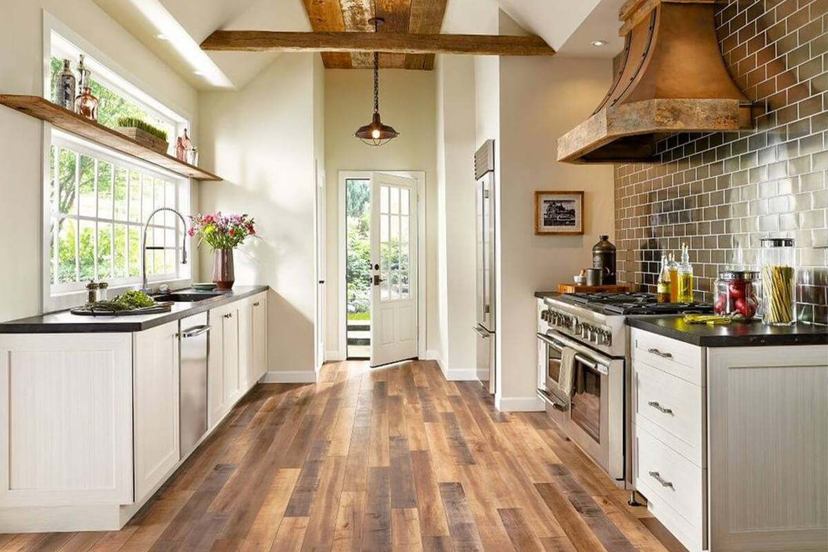 Should I get hardwood, vinyl, or tile in my kitchen?​