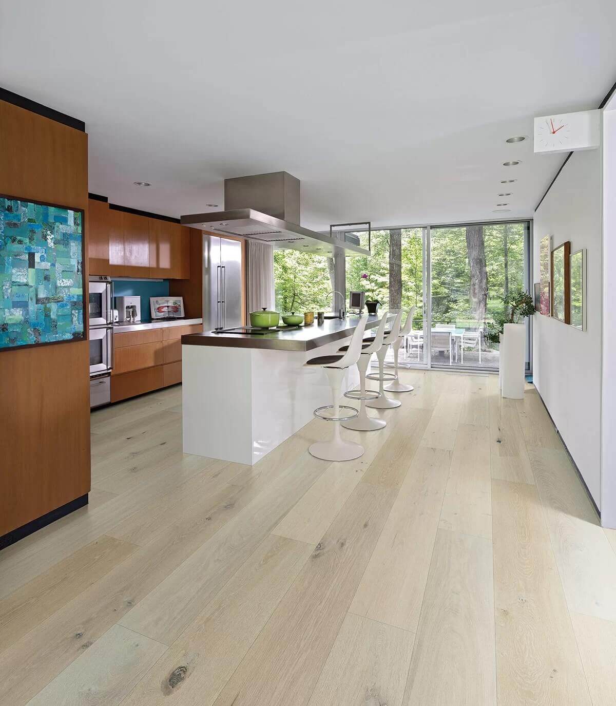 comparing wide plank hardwood